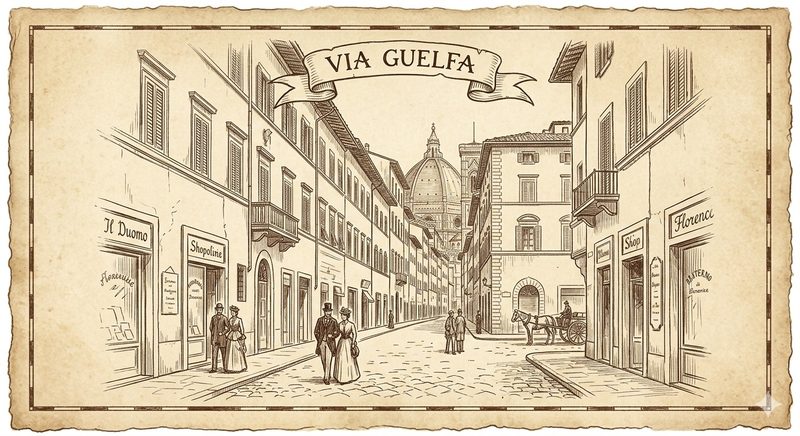 Attico Guelfa 49 — luce sui tetti di San Lorenzo